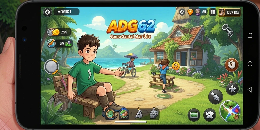 Tampilan gameplay ADG62 yang seru dan interaktif