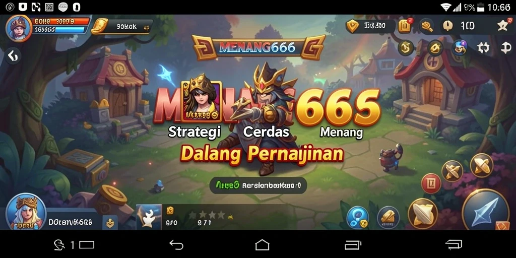 Tampilan gameplay MENANG666 yang penuh strategi dan tantangan.
