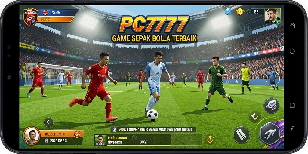 Gameplay menegangkan di PC777 dengan aksi sepak bola yang mendebarkan.
