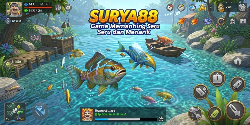 Tangkapan ikan di SURYA88 dengan grafik yang menakjubkan.