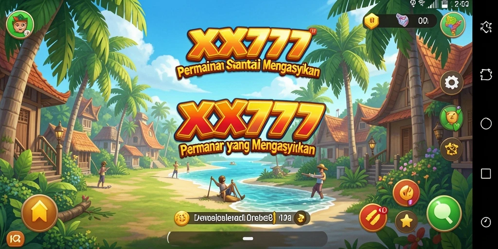 Tangkapan layar XXX777 menunjukkan serunya gameplay Casual yang menarik.